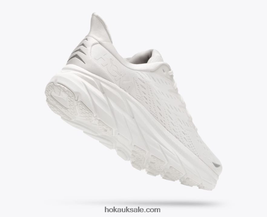 XHPD4N575 Clifton 8 Men White Hoka