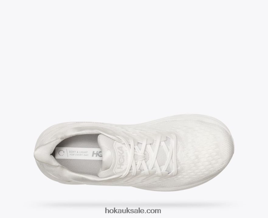 XHPD4N575 Clifton 8 Men White Hoka