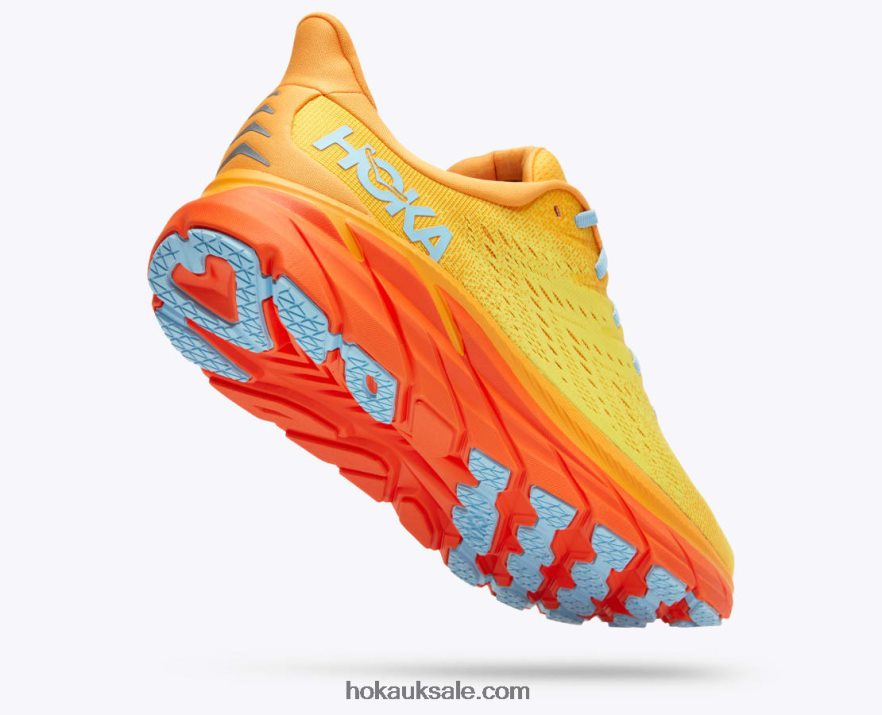 XHPD4N578 Clifton 8 Men Radiant Yellow/Maize Hoka