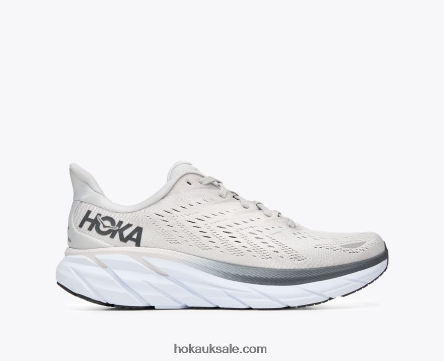 XHPD4N582 Clifton 8 Men Lunar Rock/Nimbus Cloud Hoka