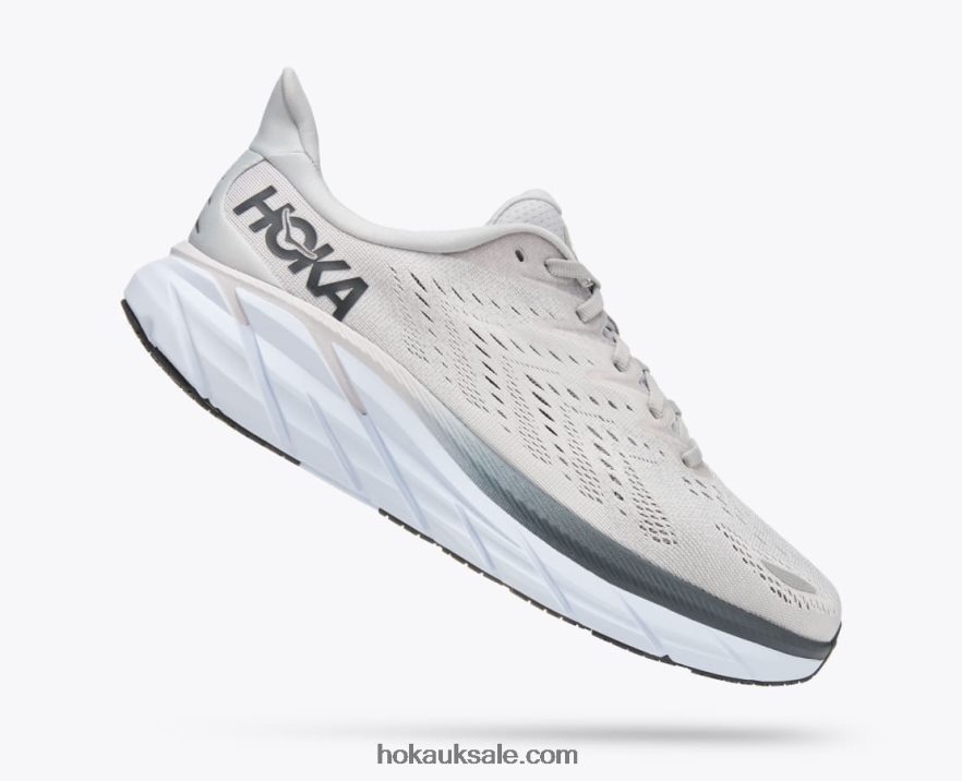 XHPD4N582 Clifton 8 Men Lunar Rock/Nimbus Cloud Hoka