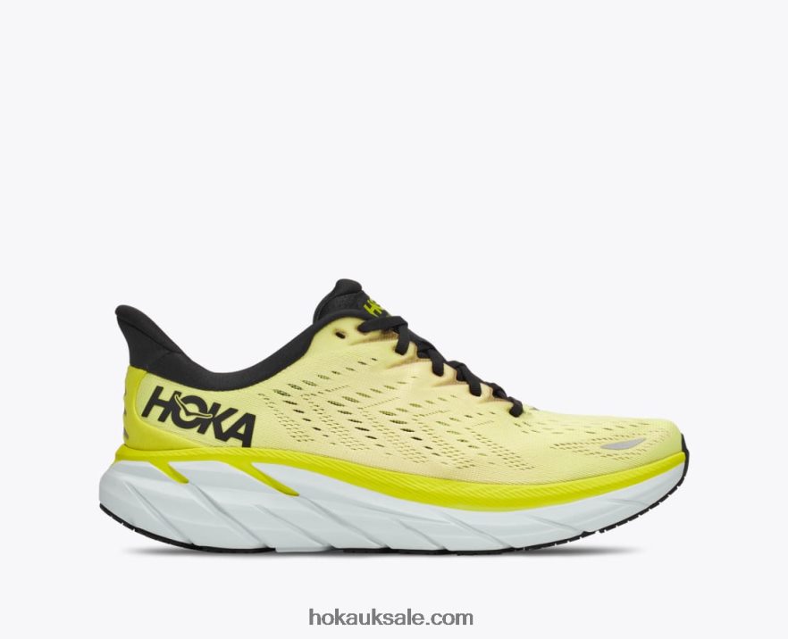 XHPD4N585 Clifton 8 Men Evening Primrose/Charlock Hoka