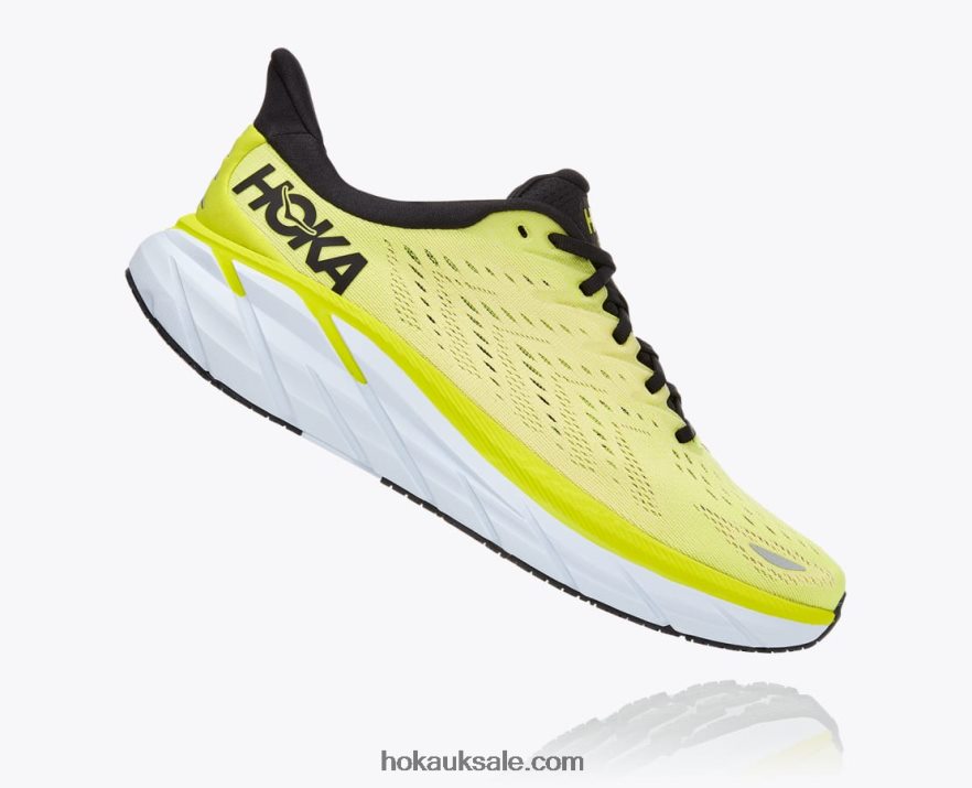 XHPD4N585 Clifton 8 Men Evening Primrose/Charlock Hoka