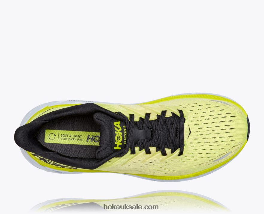 XHPD4N585 Clifton 8 Men Evening Primrose/Charlock Hoka