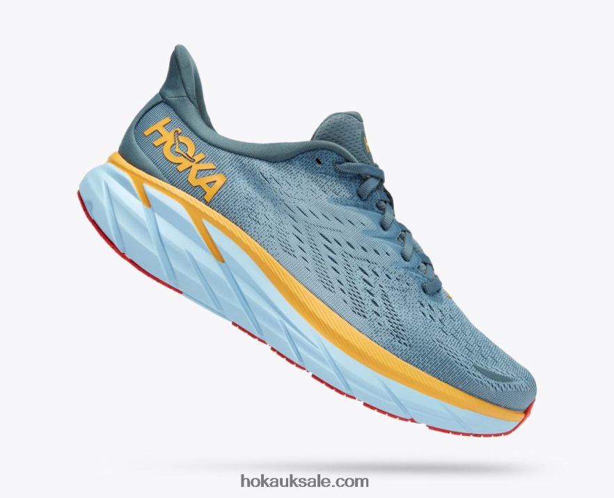 XHPD4N586 Clifton 8 Men White Hoka