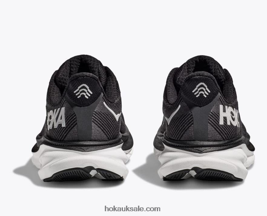 XHPD4N588 Clifton 9 Men Black/White Hoka