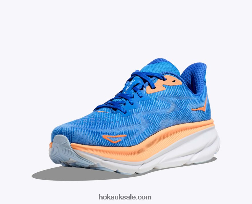 XHPD4N591 Clifton 9 Men Coastal Sky/All Aboard Hoka