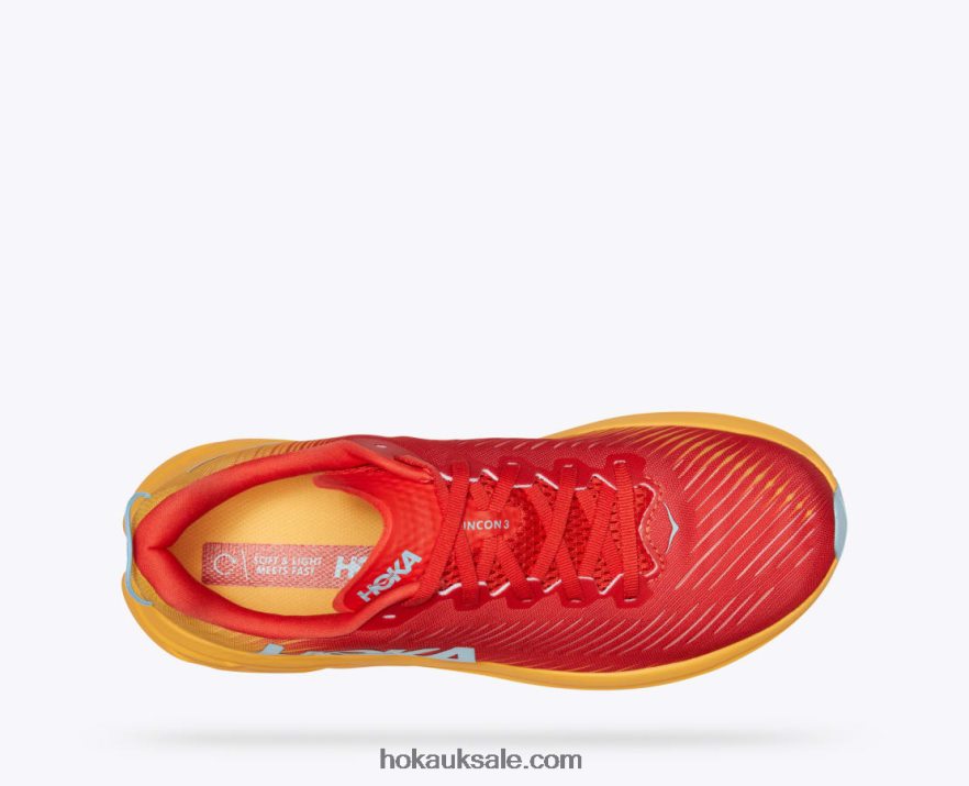 XHPD4N595 Rincon 3 Men Fiesta/Amber Yellow Hoka