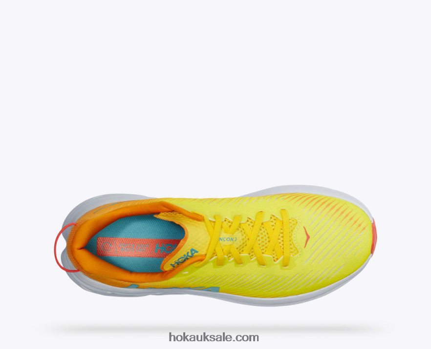 XHPD4N599 Rincon 3 Men Illuminating/Radiant Yellow Hoka