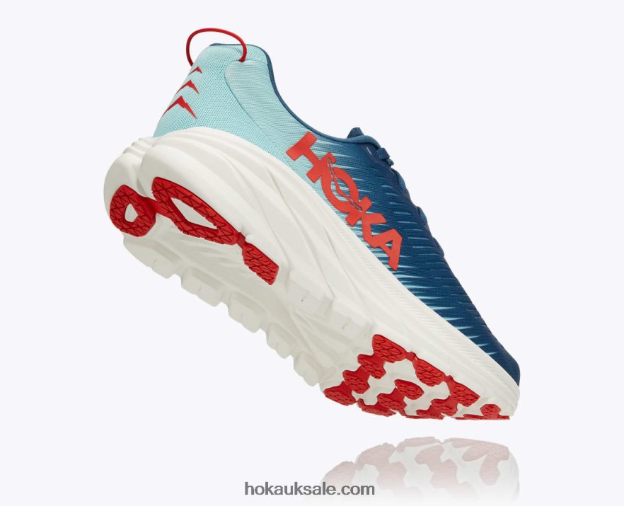 XHPD4N602 Rincon 3 Men Real Teal/Eggshell Blue Hoka
