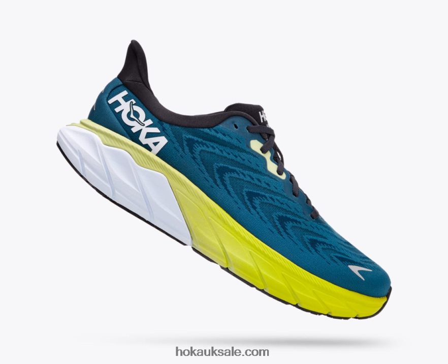 XHPD4N612 Arahi 6 Men Blue Graphite/Blue Coral Hoka