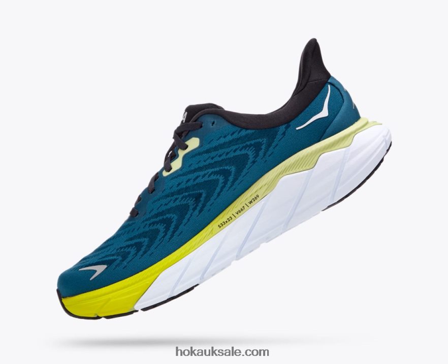 XHPD4N612 Arahi 6 Men Blue Graphite/Blue Coral Hoka
