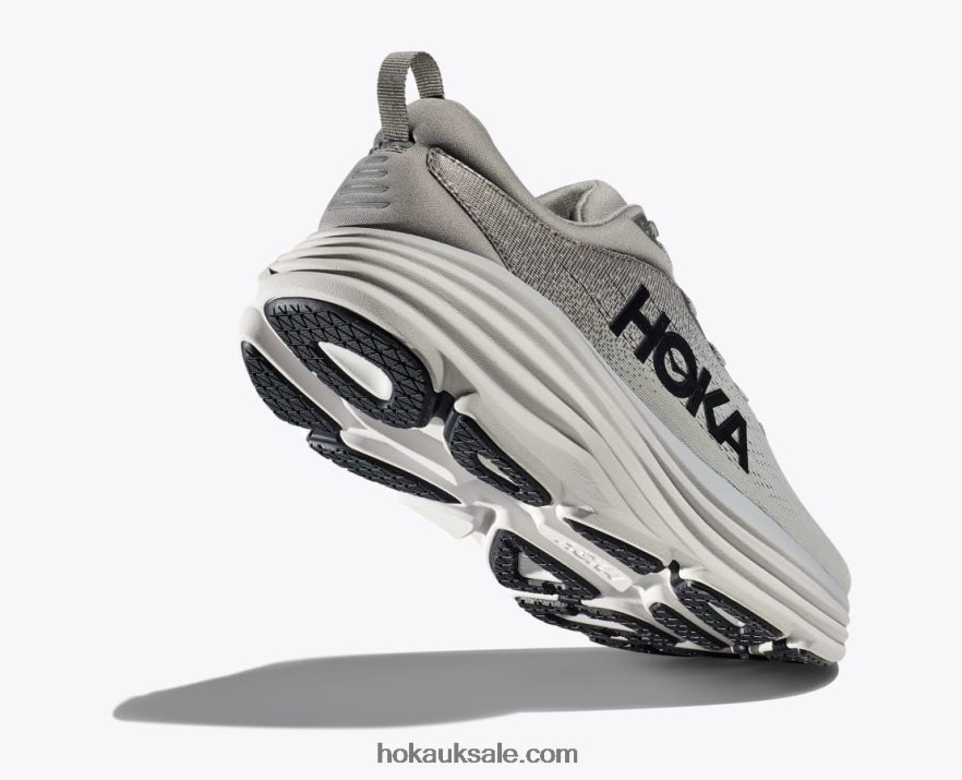 XHPD4N613 Bondi 8 Men Sharkskin/Harbor Mist Hoka