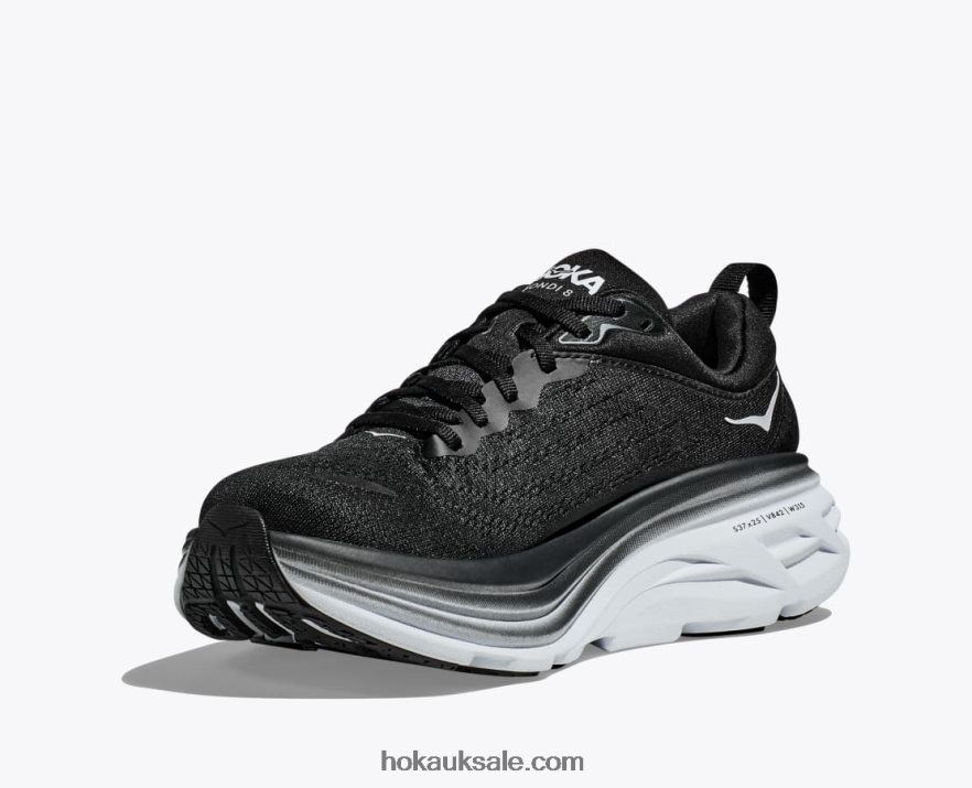 XHPD4N616 Bondi 8 Men Black/White Hoka