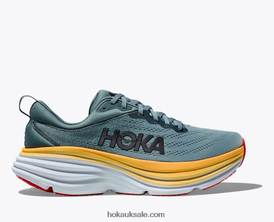 XHPD4N618 Bondi 8 Men Goblin Blue/Mountain Spring Hoka