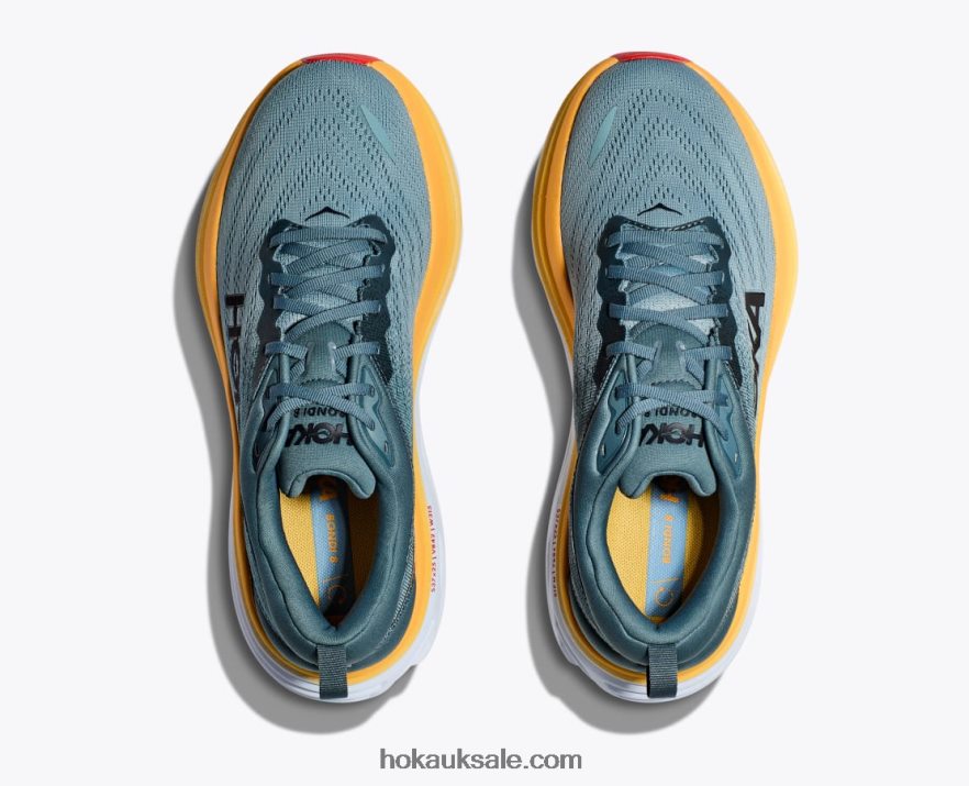 XHPD4N618 Bondi 8 Men Goblin Blue/Mountain Spring Hoka
