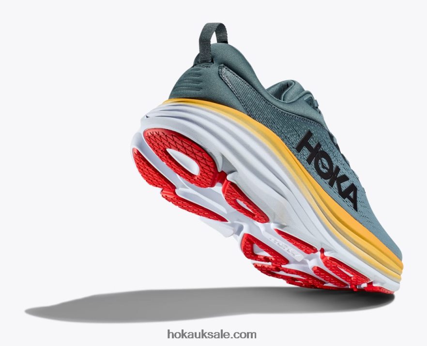 XHPD4N618 Bondi 8 Men Goblin Blue/Mountain Spring Hoka