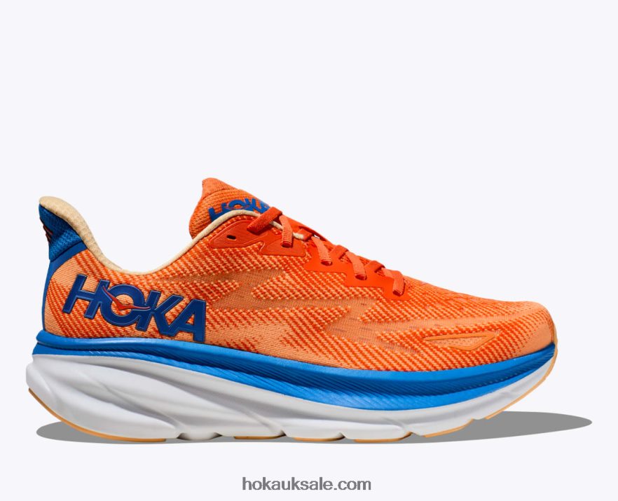 XHPD4N621 Clifton 9 Men White Hoka