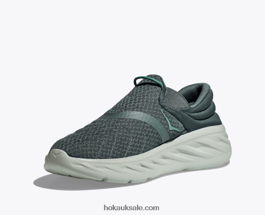 XHPD4N624 Ora Recovery Shoe 2 Men Balsam Green/Mercury Hoka