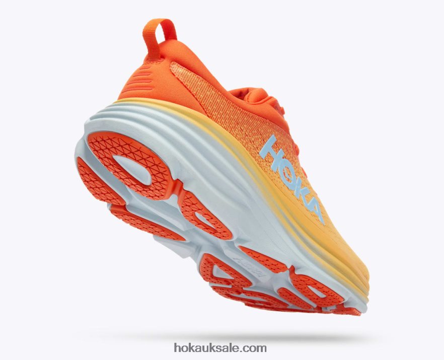 XHPD4N688 Bondi 8 Men Puffin's Bill/Amber Yellow Hoka