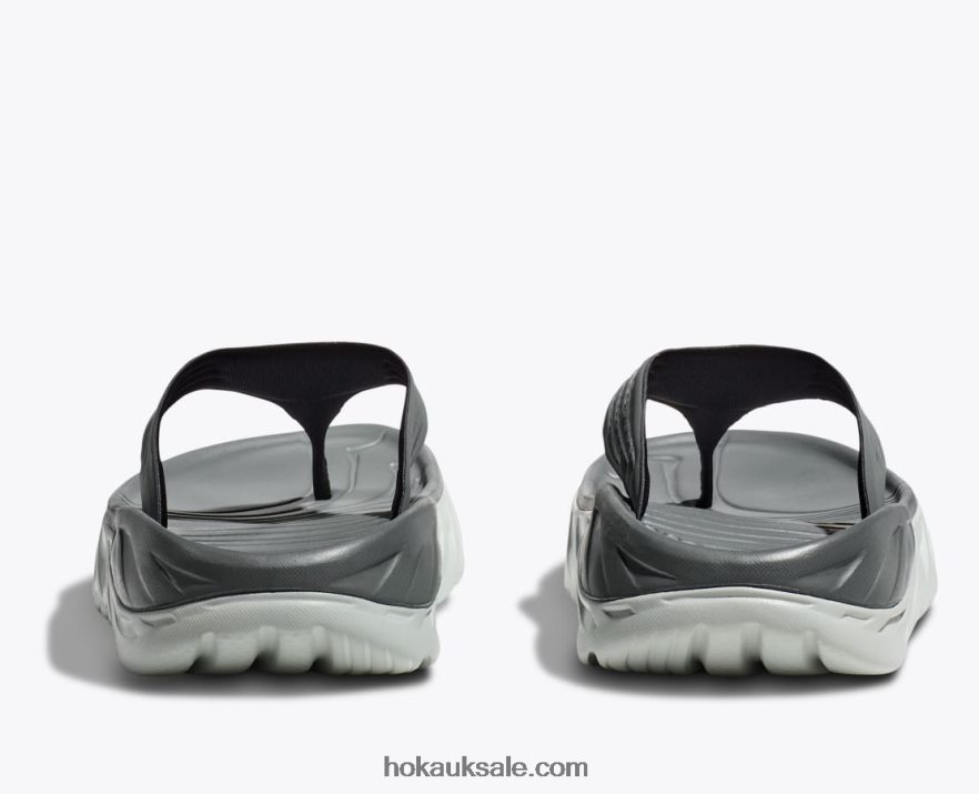 XHPD4N563 ORA Recovery Flip Men Balsam Green/Mercury Hoka