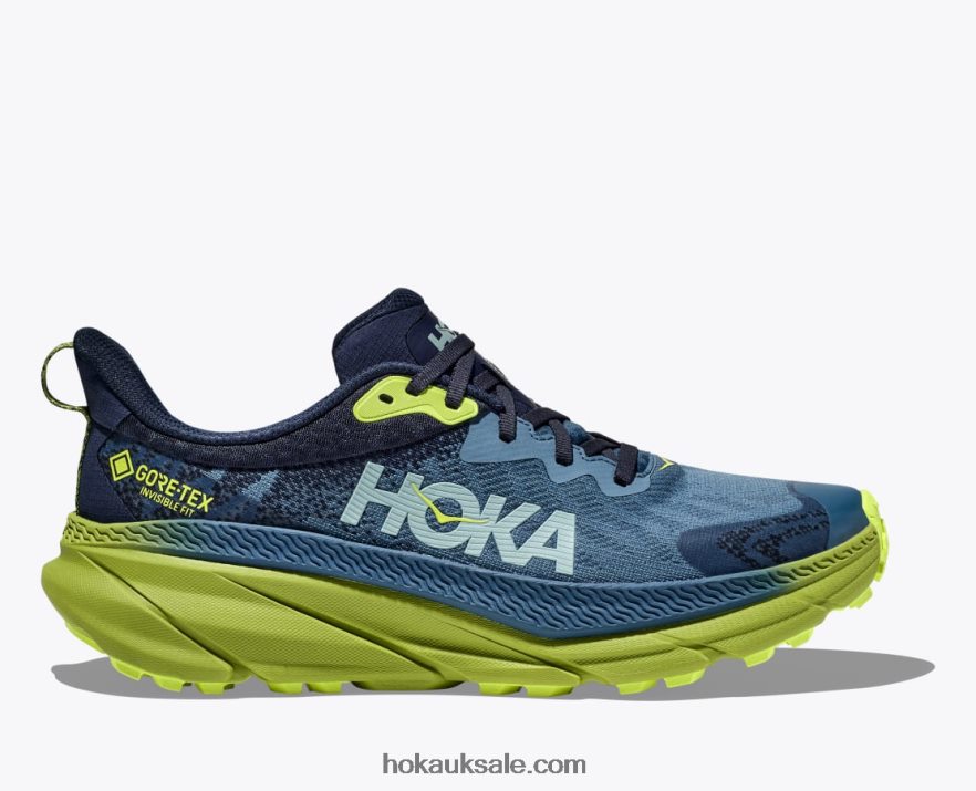 XHPD4N481 Challenger 7 GTX Men Outer Space/Dark Citron Hoka