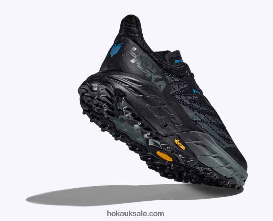 XHPD4N485 Speedgoat 5 GTX Men Black Hoka