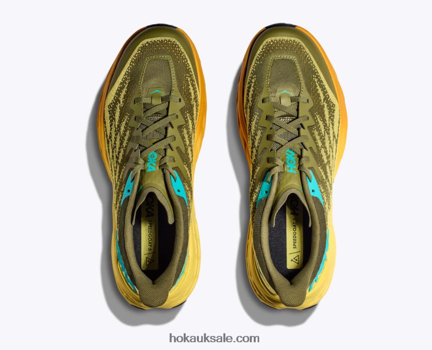 XHPD4N490 Speedgoat 5 Men Avocado/Passion Fruit Hoka