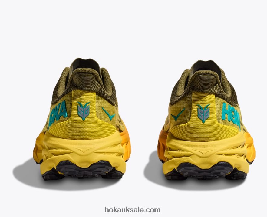 XHPD4N490 Speedgoat 5 Men Avocado/Passion Fruit Hoka