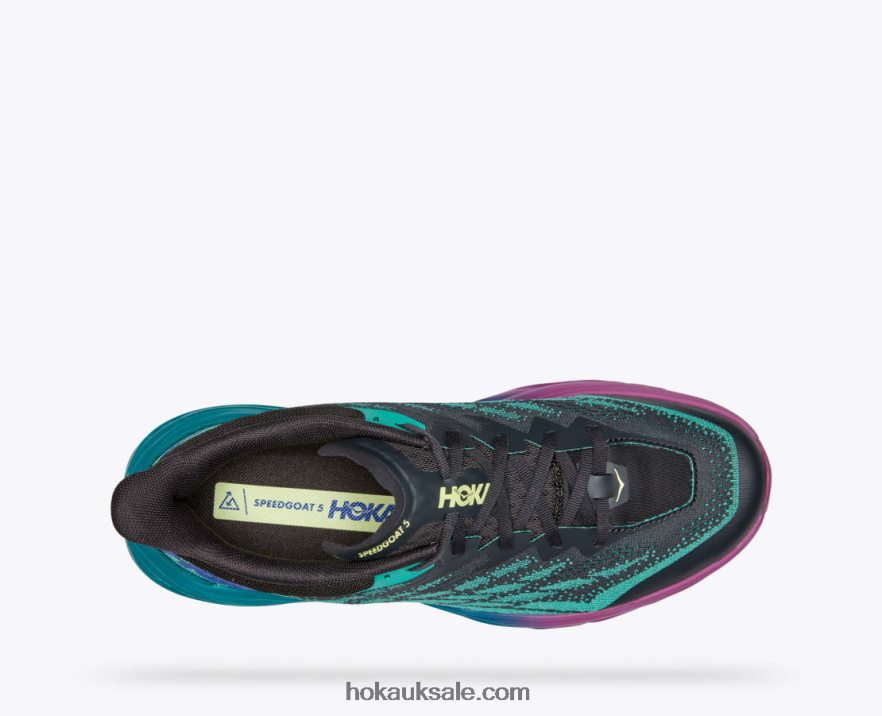 XHPD4N492 Speedgoat 5 Men Blue Graphite/Kayaking Hoka