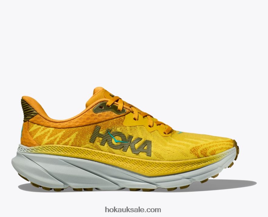 XHPD4N493 Challenger 7 Men Passion Fruit/Golden Yellow Hoka
