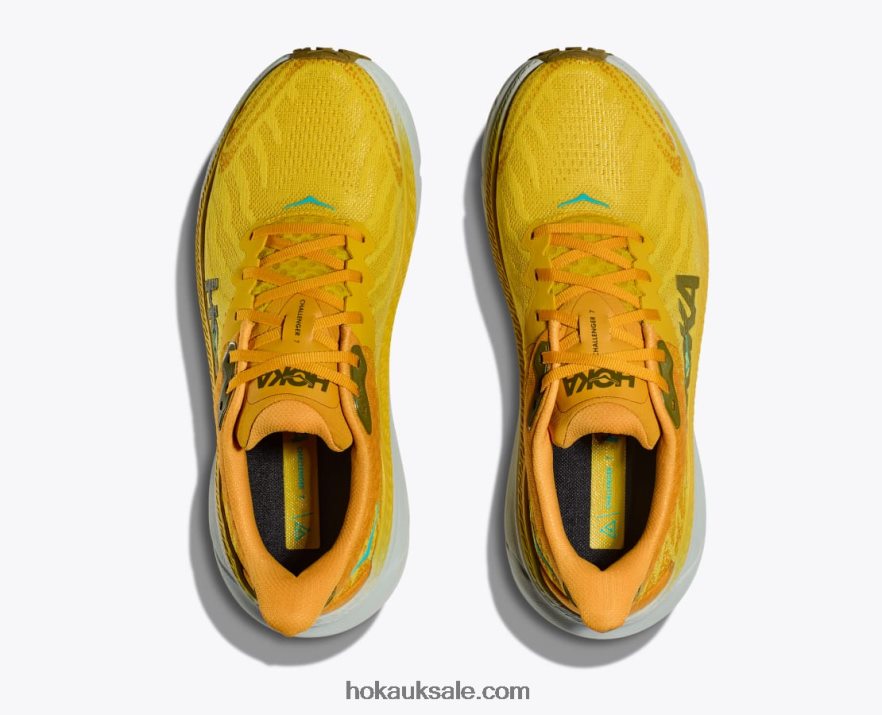 XHPD4N493 Challenger 7 Men Passion Fruit/Golden Yellow Hoka