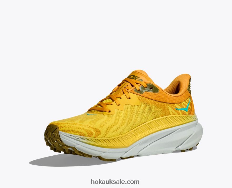 XHPD4N493 Challenger 7 Men Passion Fruit/Golden Yellow Hoka