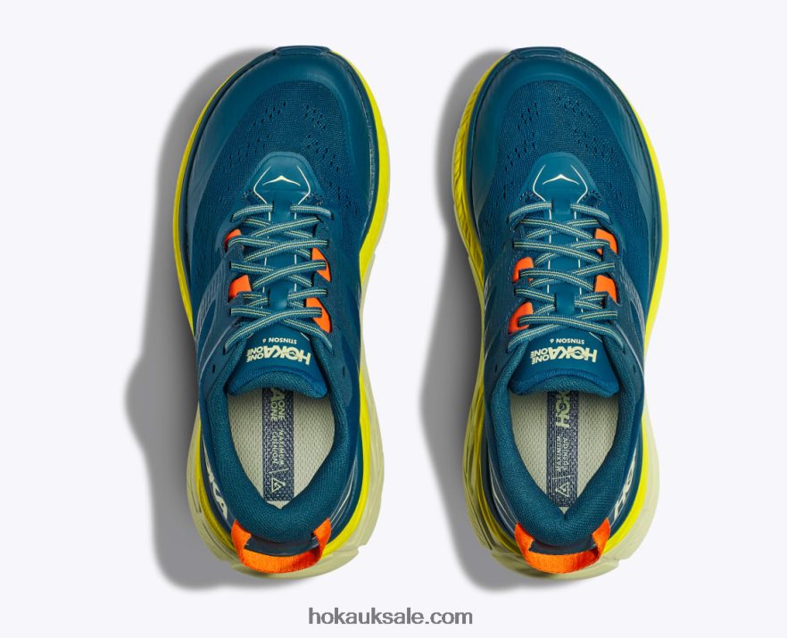 XHPD4N503 Stinson 6 Men Blue Coral/Butterfly Hoka