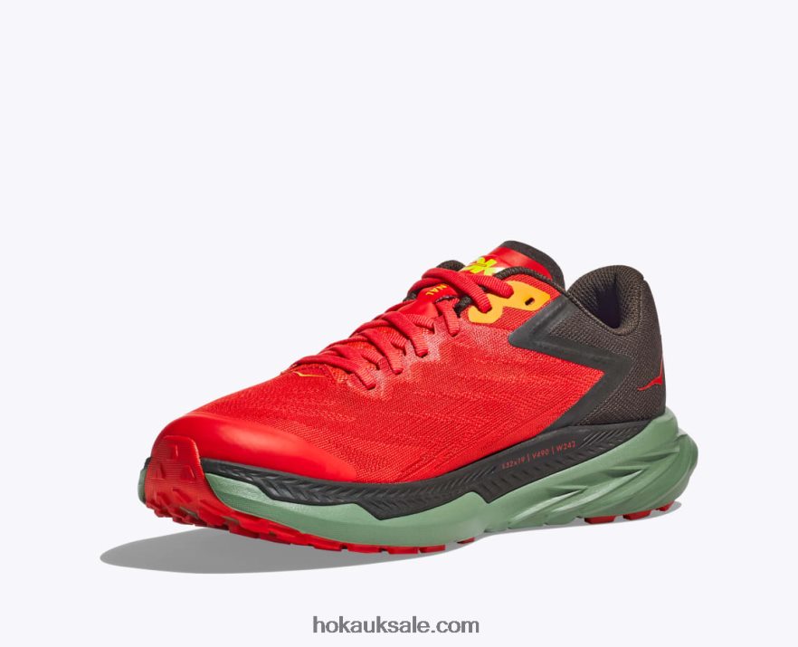 XHPD4N512 Zinal Men Fiesta/Black Olive Hoka