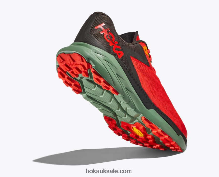 XHPD4N512 Zinal Men Fiesta/Black Olive Hoka