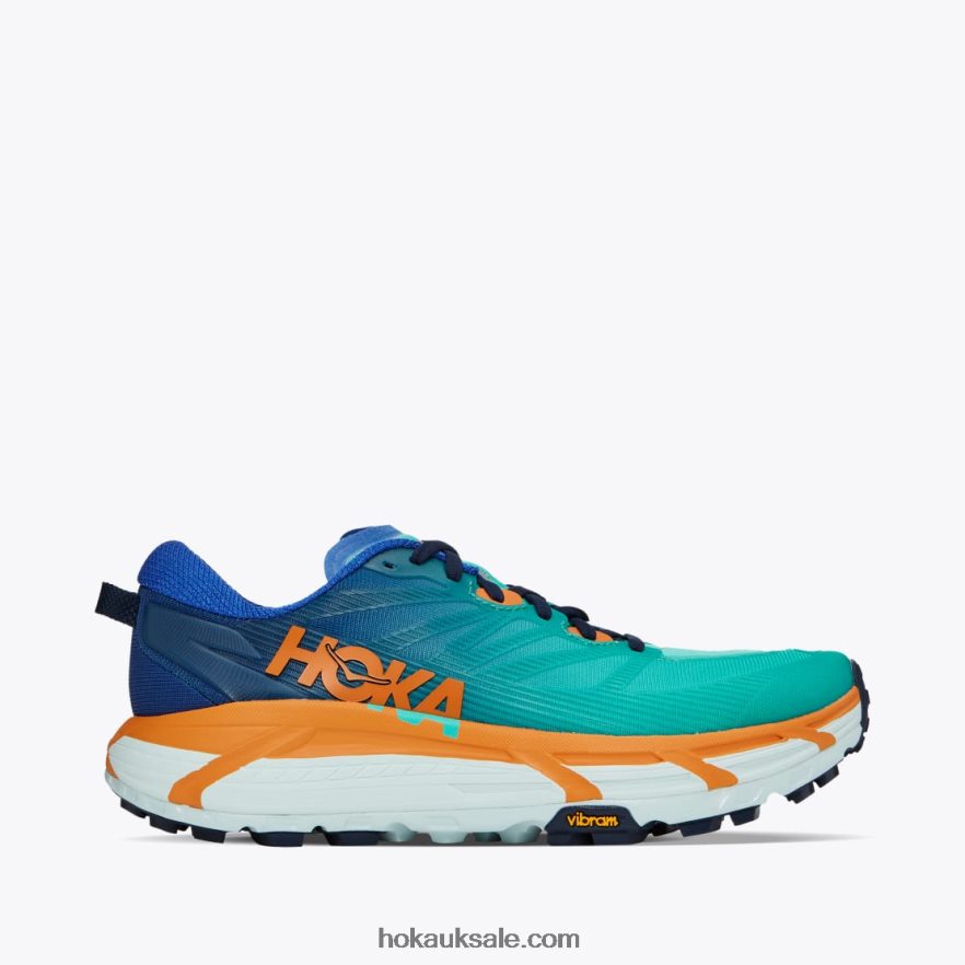 XHPD4N515 Mafate Speed 3 Men Dazzling Blue/Desert Sun Hoka