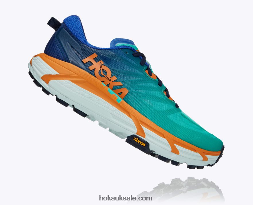 XHPD4N515 Mafate Speed 3 Men Dazzling Blue/Desert Sun Hoka