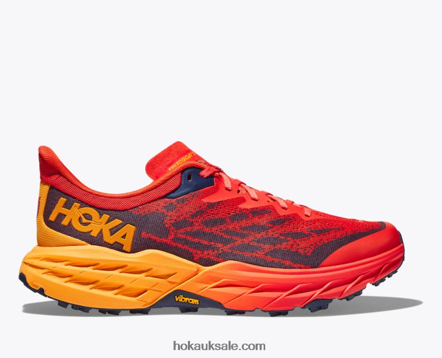 XHPD4N605 Speedgoat 5 Men Fiesta/Radiant Yellow Hoka
