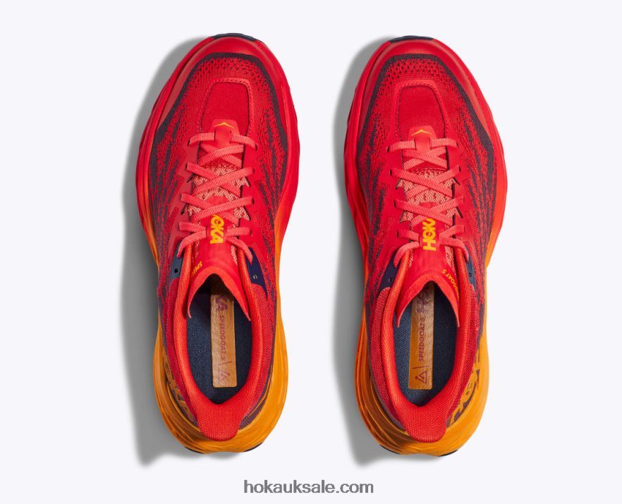 XHPD4N605 Speedgoat 5 Men Fiesta/Radiant Yellow Hoka