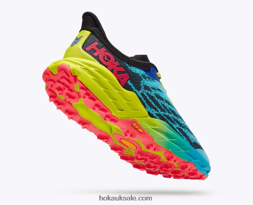 XHPD4N609 Speedgoat 5 Men Scuba Blue/Black Hoka