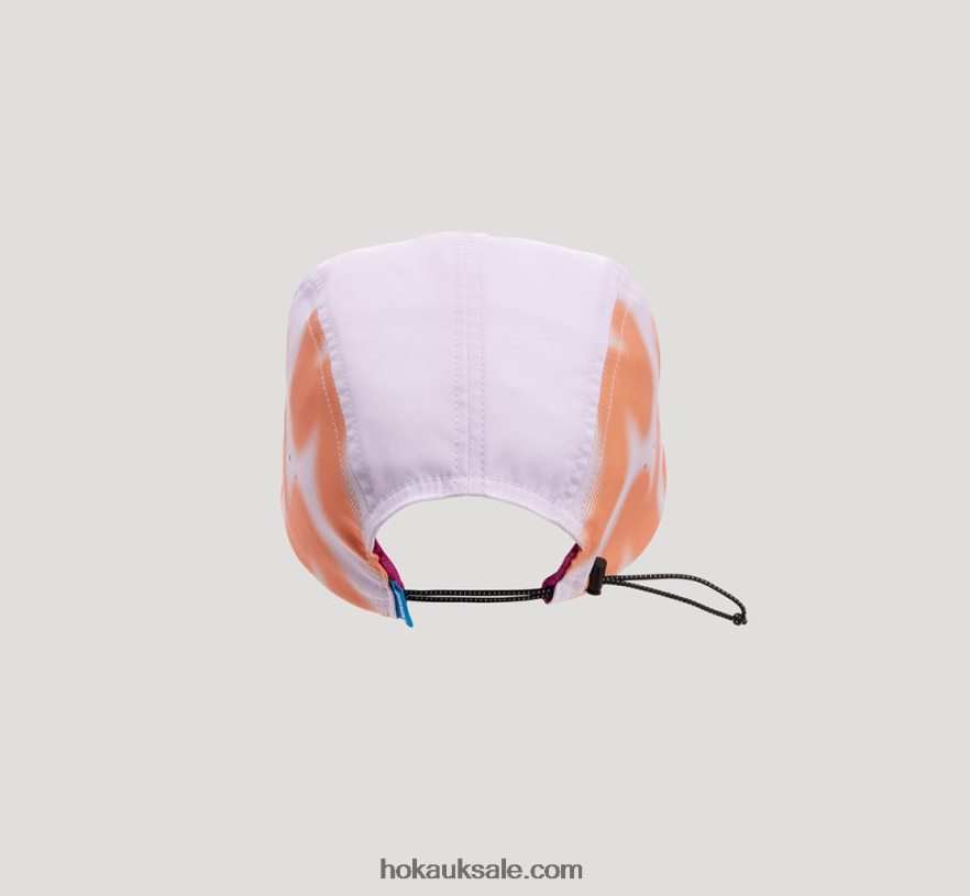 XHPD4N391 Performance Hat Women Mock Orange/Clifton Hoka