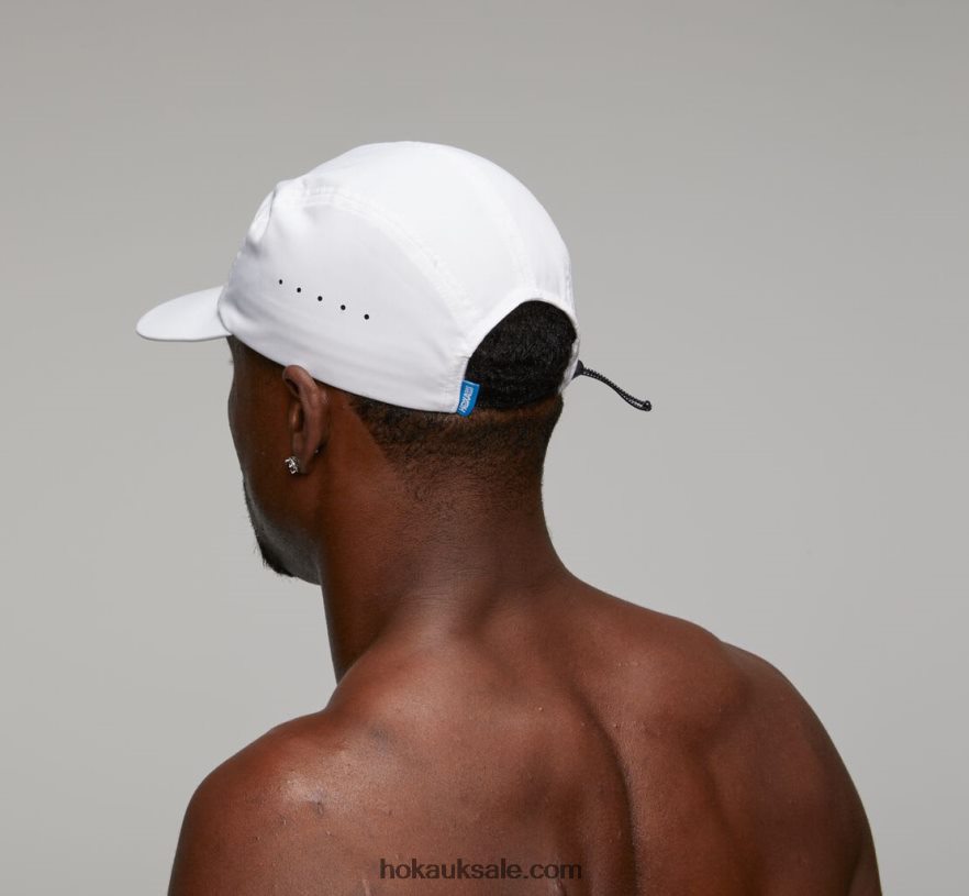 XHPD4N396 Performance Hat Women White/Cool Grey Hoka