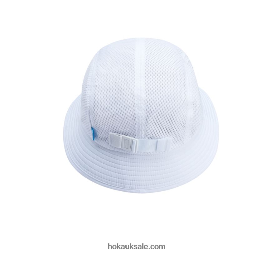 XHPD4N399 Adventure Hat Women White/Diva Blue Hoka