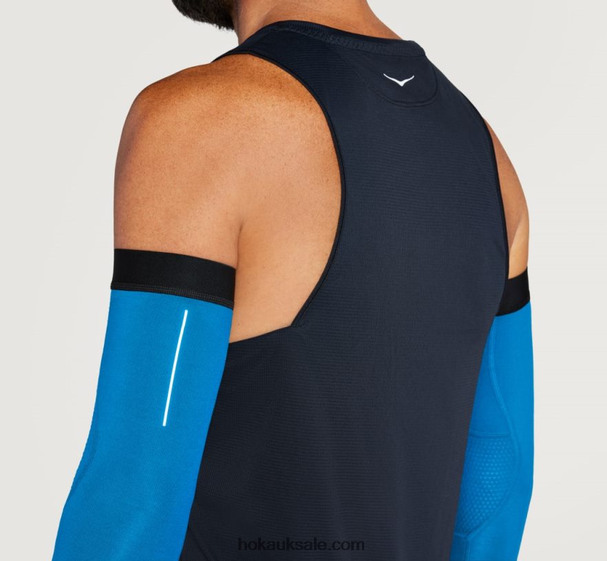 XHPD4N405 Flight Arm Sleeves Women Diva Blue Hoka