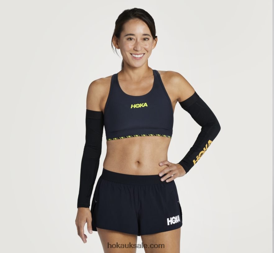 XHPD4N406 Flight Arm Sleeves Women Diva Blue Hoka