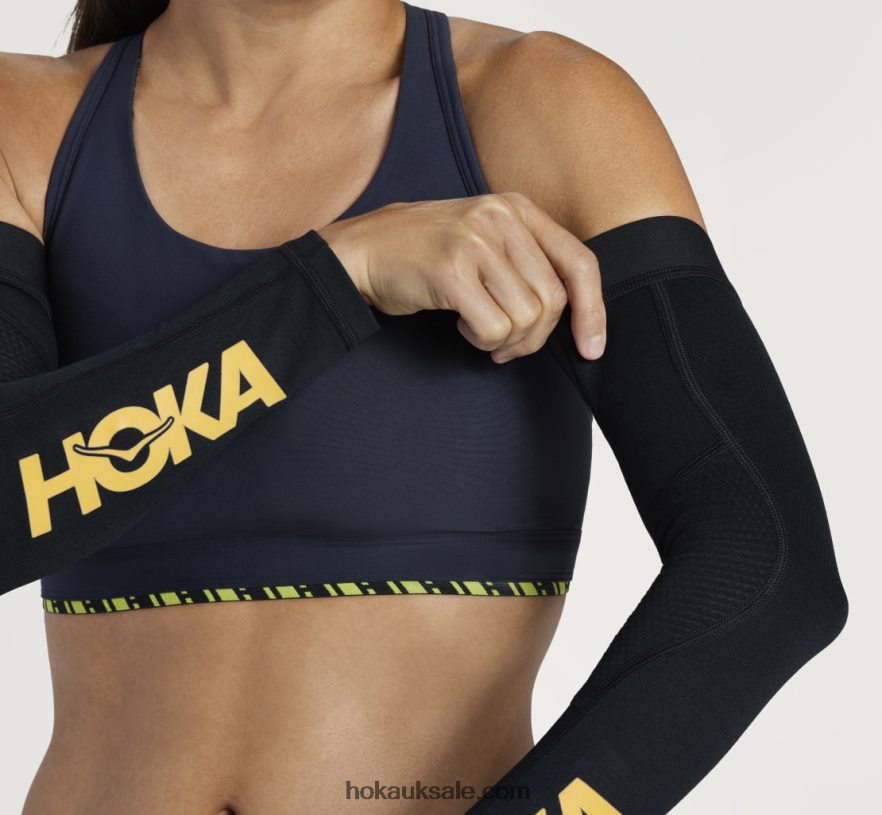 XHPD4N406 Flight Arm Sleeves Women Diva Blue Hoka
