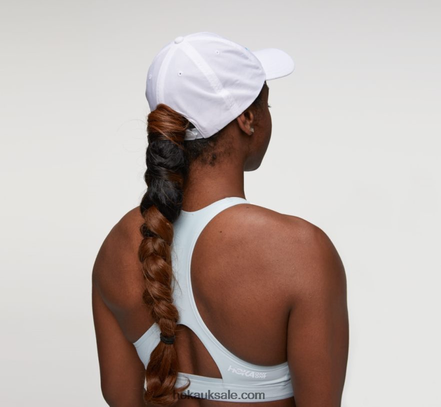 XHPD4N407 All-Day Hat Women White/Diva Blue Hoka