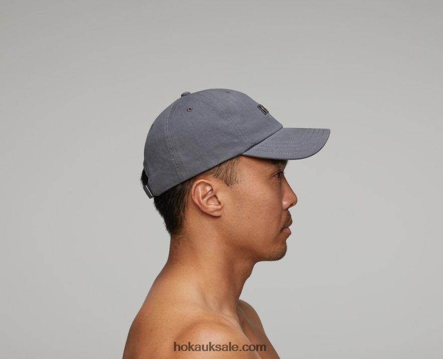 XHPD4N408 Casual Hat Women Dark Grey Hoka