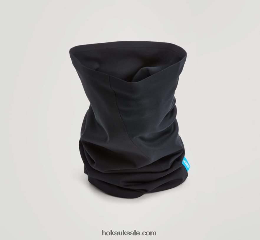 XHPD4N409 Performance Shield Neck Gaiter Women Black Hoka